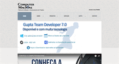 Desktop Screenshot of computermachine.com.br