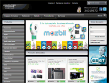 Tablet Screenshot of computermachine.cl